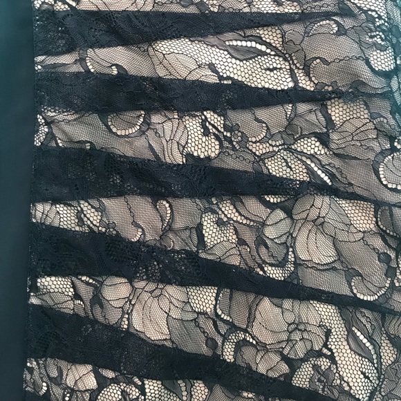 BEBE lace strapless corset dress - Picture 5 of 8